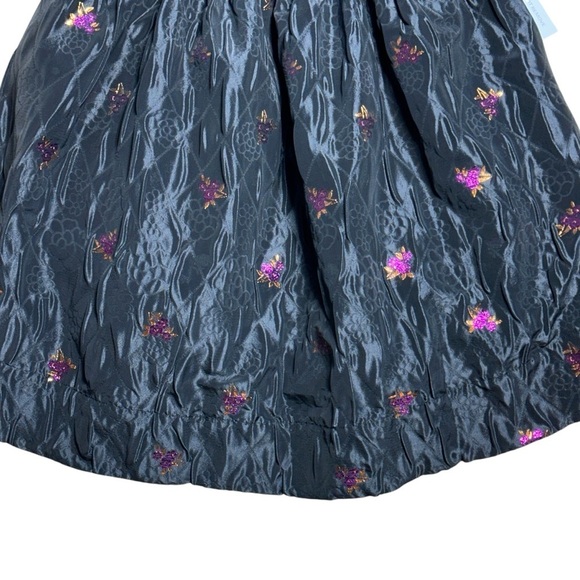 For Love & Lemons Black Floral Sachi Mini Dress Womens L - Picture 4 of 9